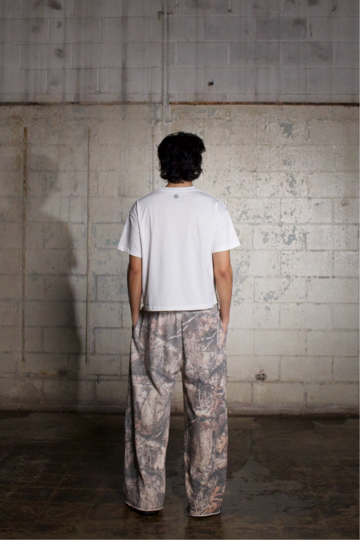 Baggy camo sweats