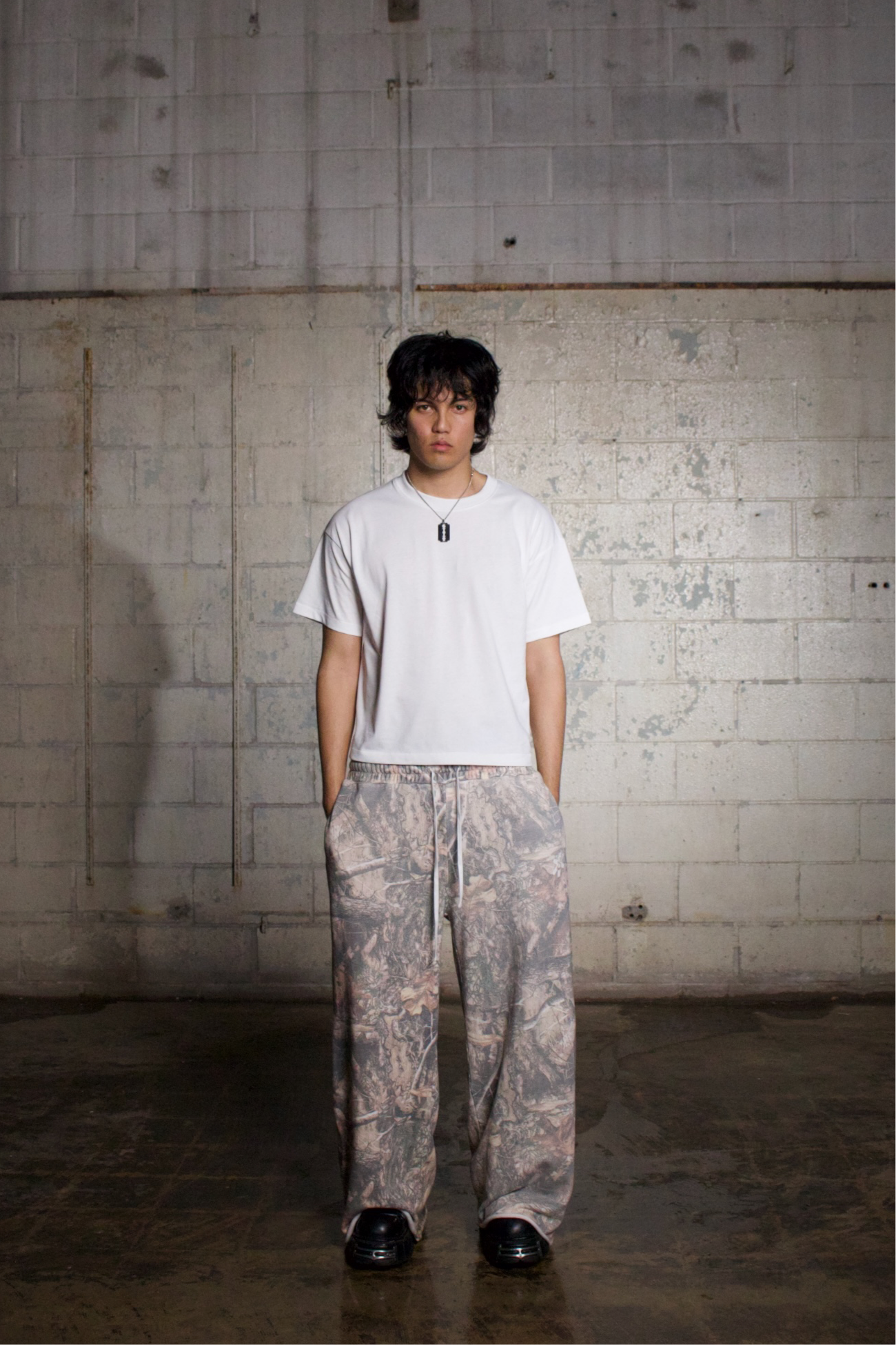Baggy camo sweats
