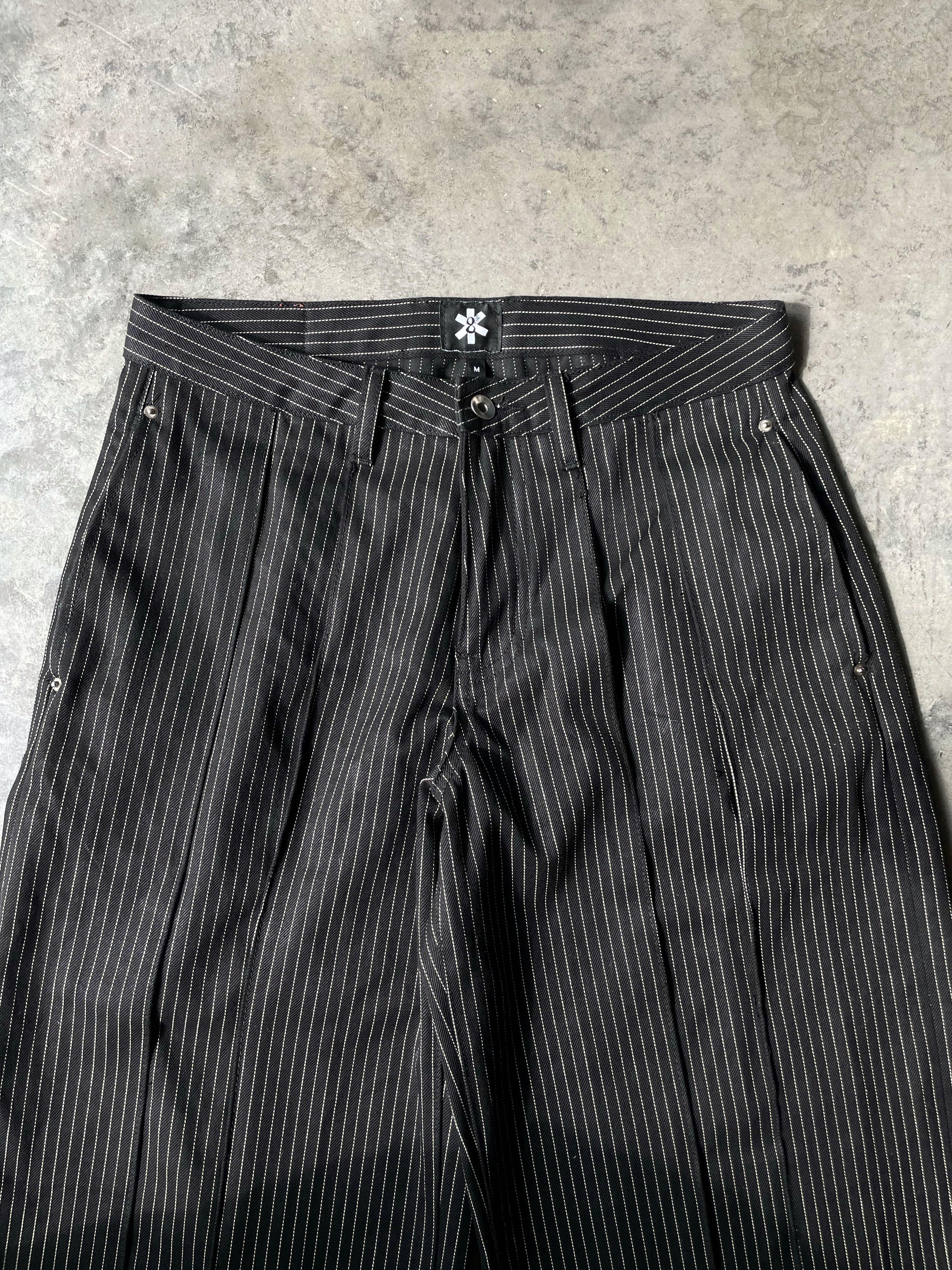 Black Pinstripe Selvedge Denim (PREORDER)