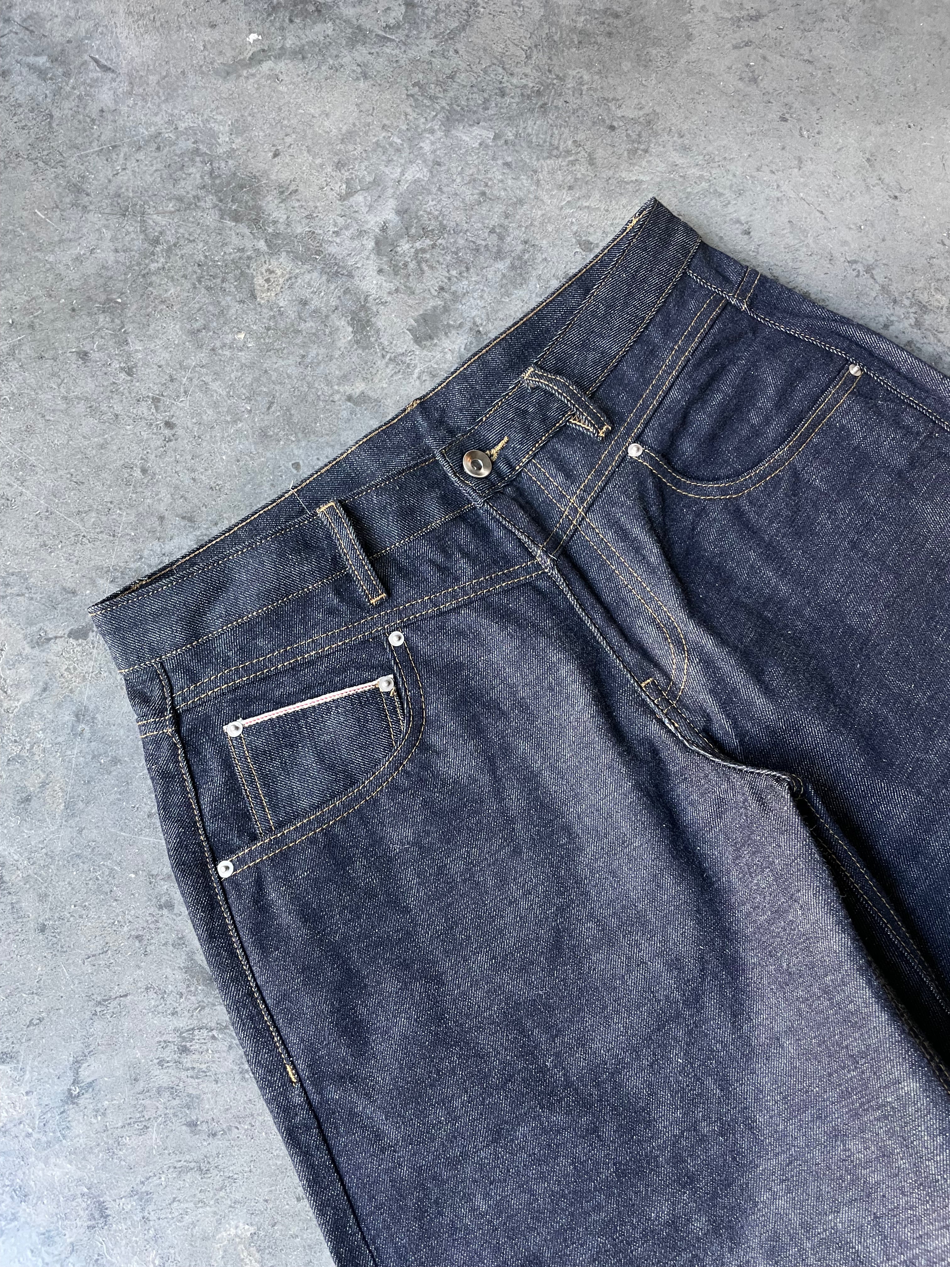 RAW INDIGO JAPANESE SELVEDGE DENIM