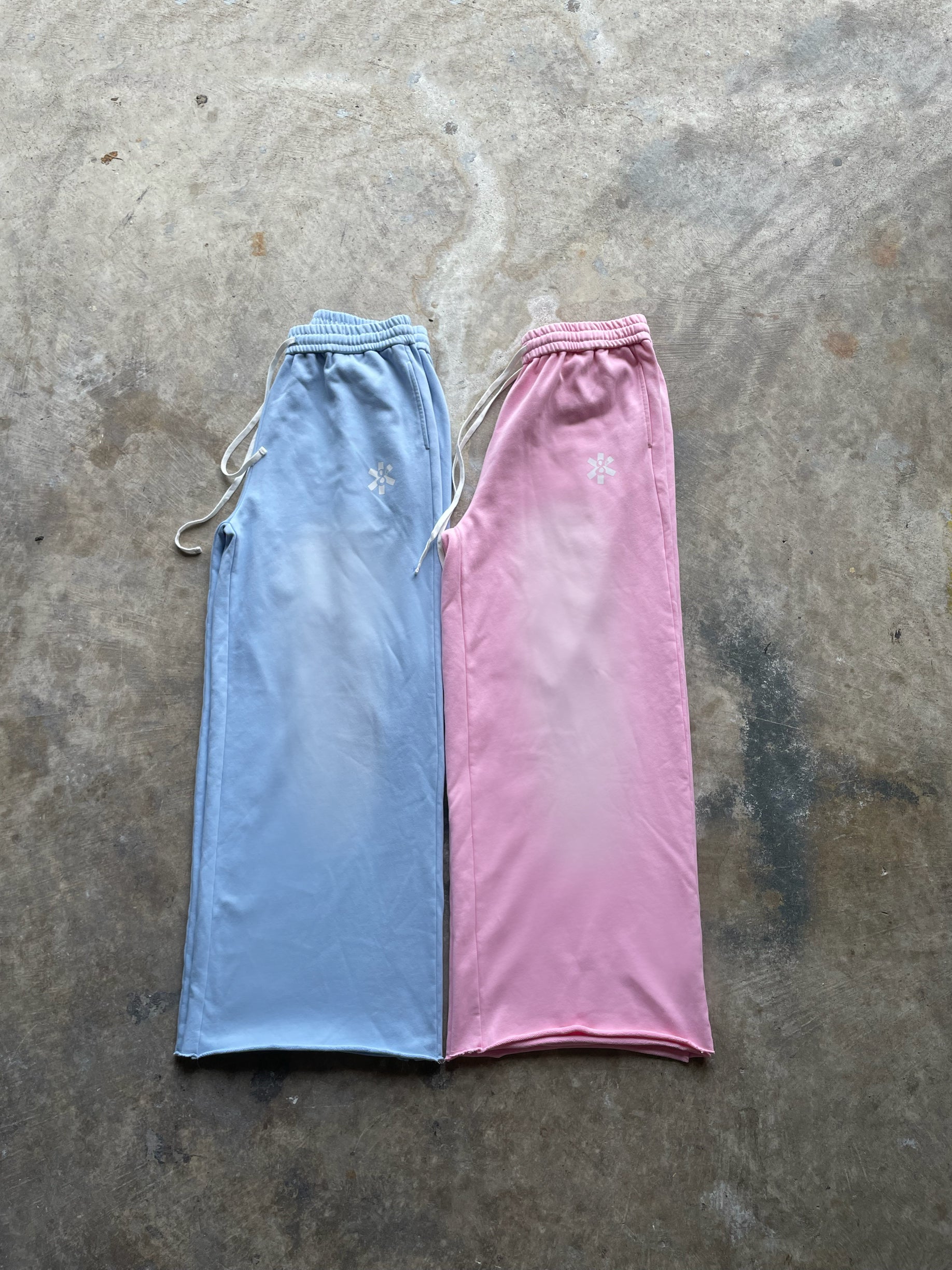 SUN FADED BLUE SWEATS