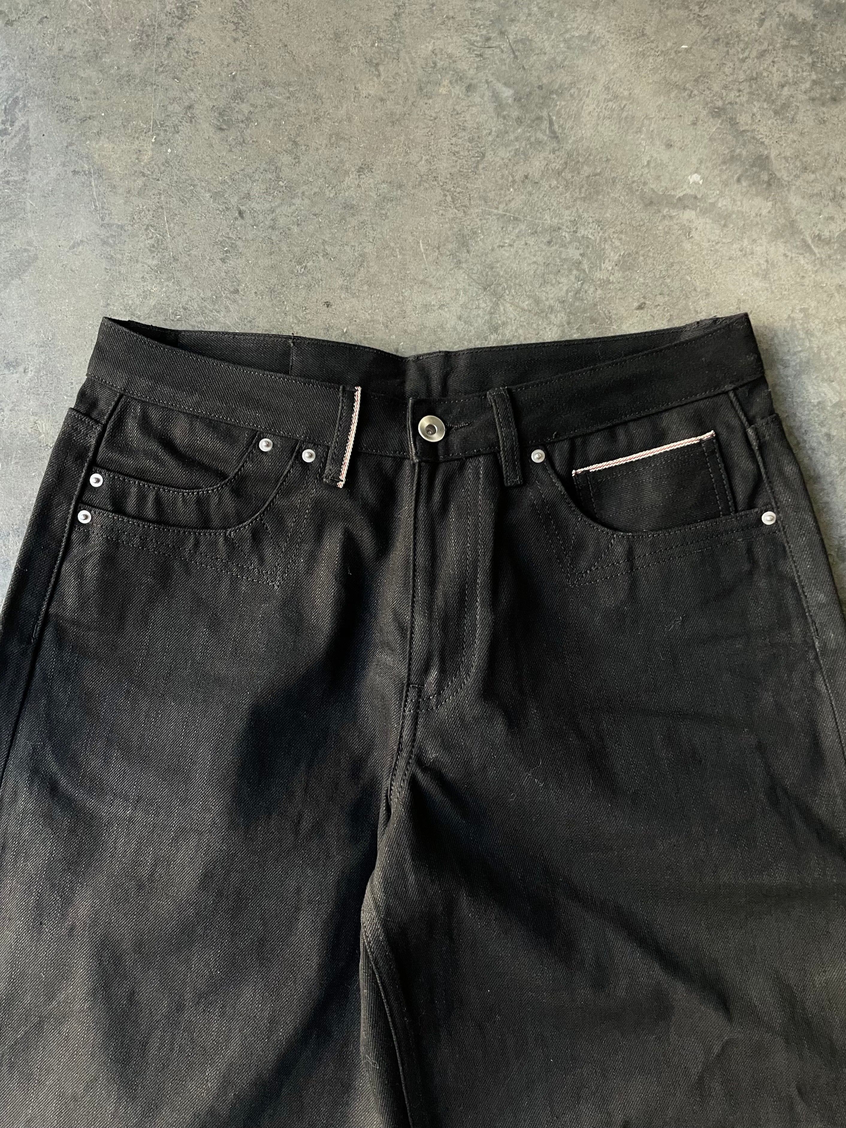 BLACK SELVEDGE DENIM