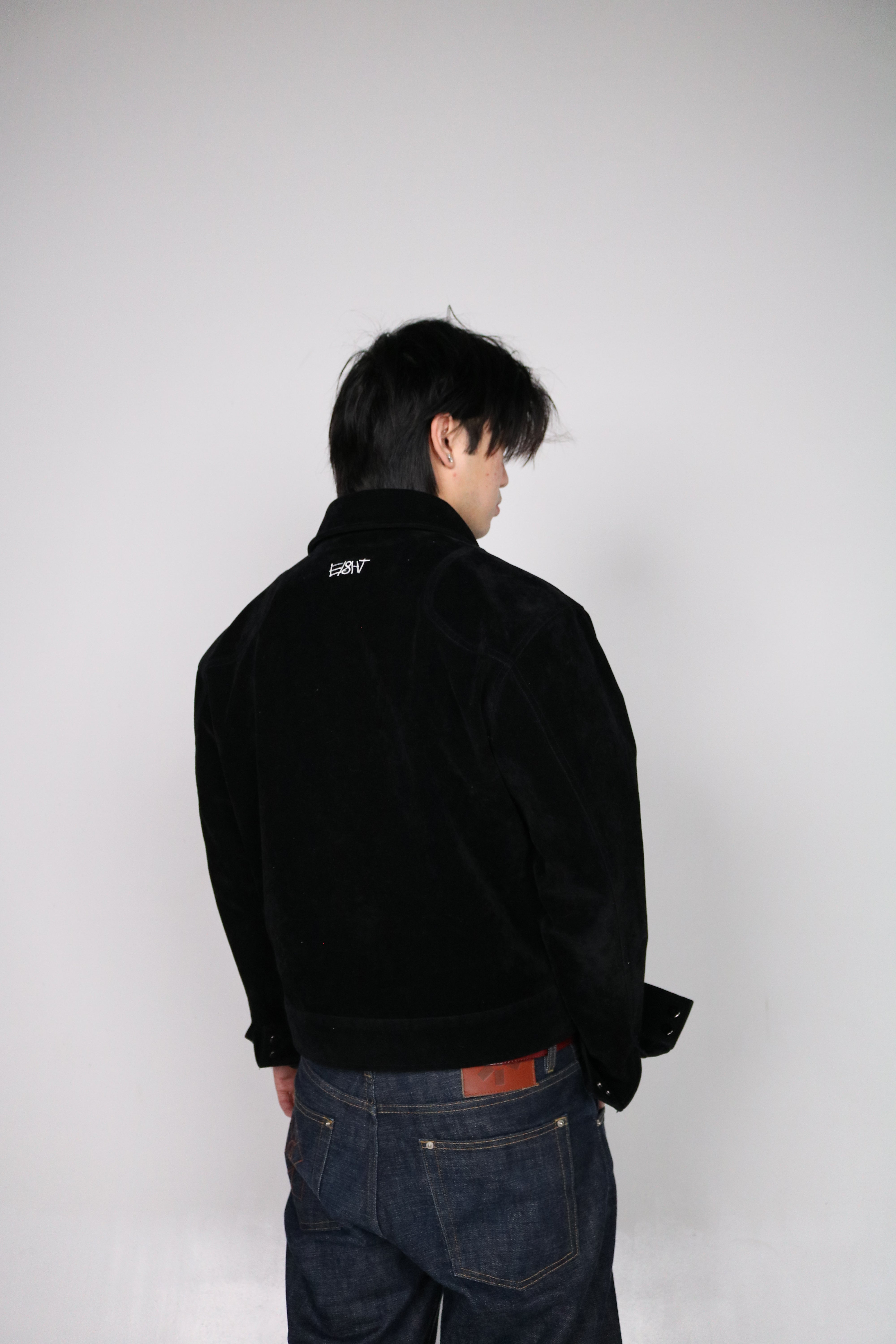 Velvet Suede Fireman Jacket