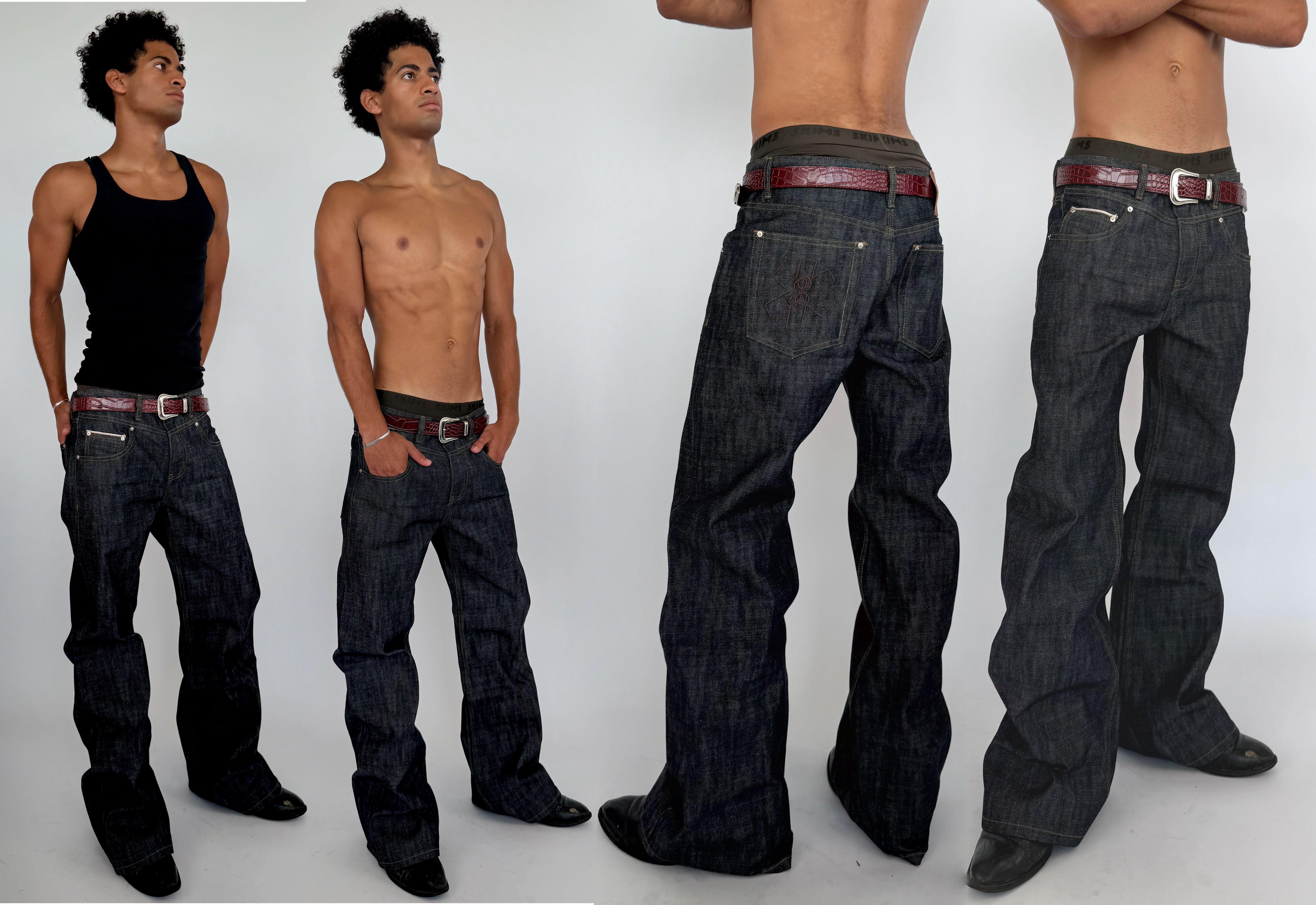 BOOTCUT JAPANESE SELVEDGE DENIM (Raw Indigo)
