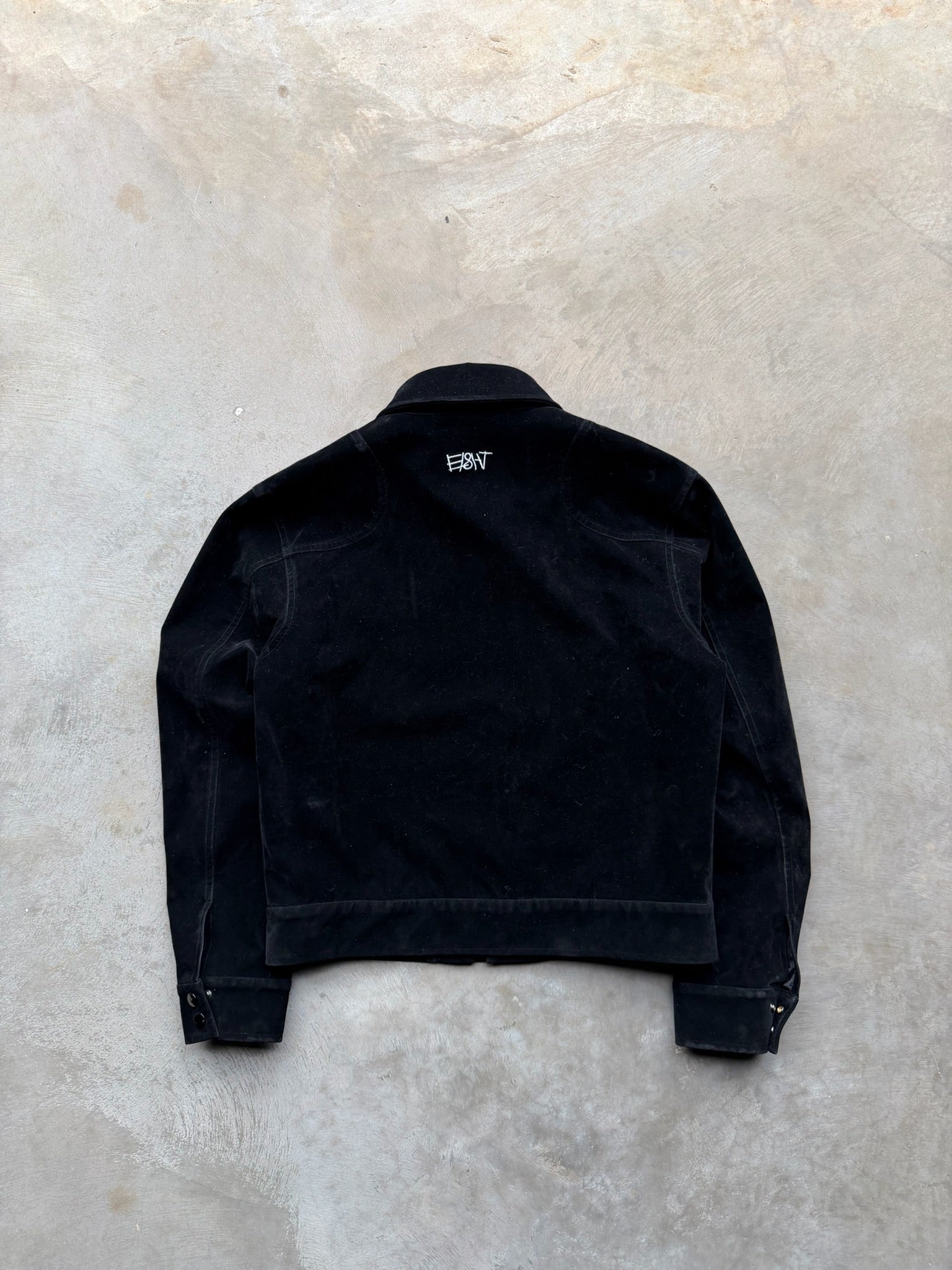 Velvet Suede Fireman Jacket