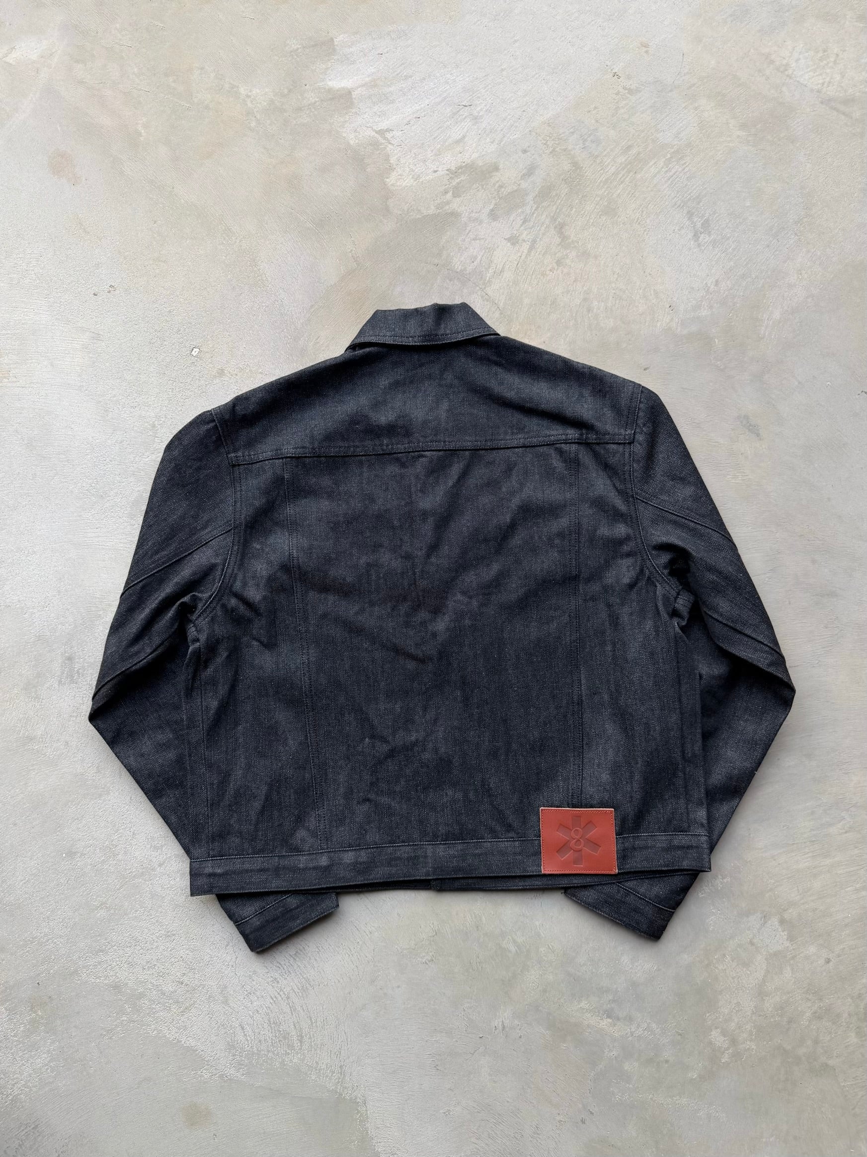 RAW CHARCOAL SELVEDGE JACKET