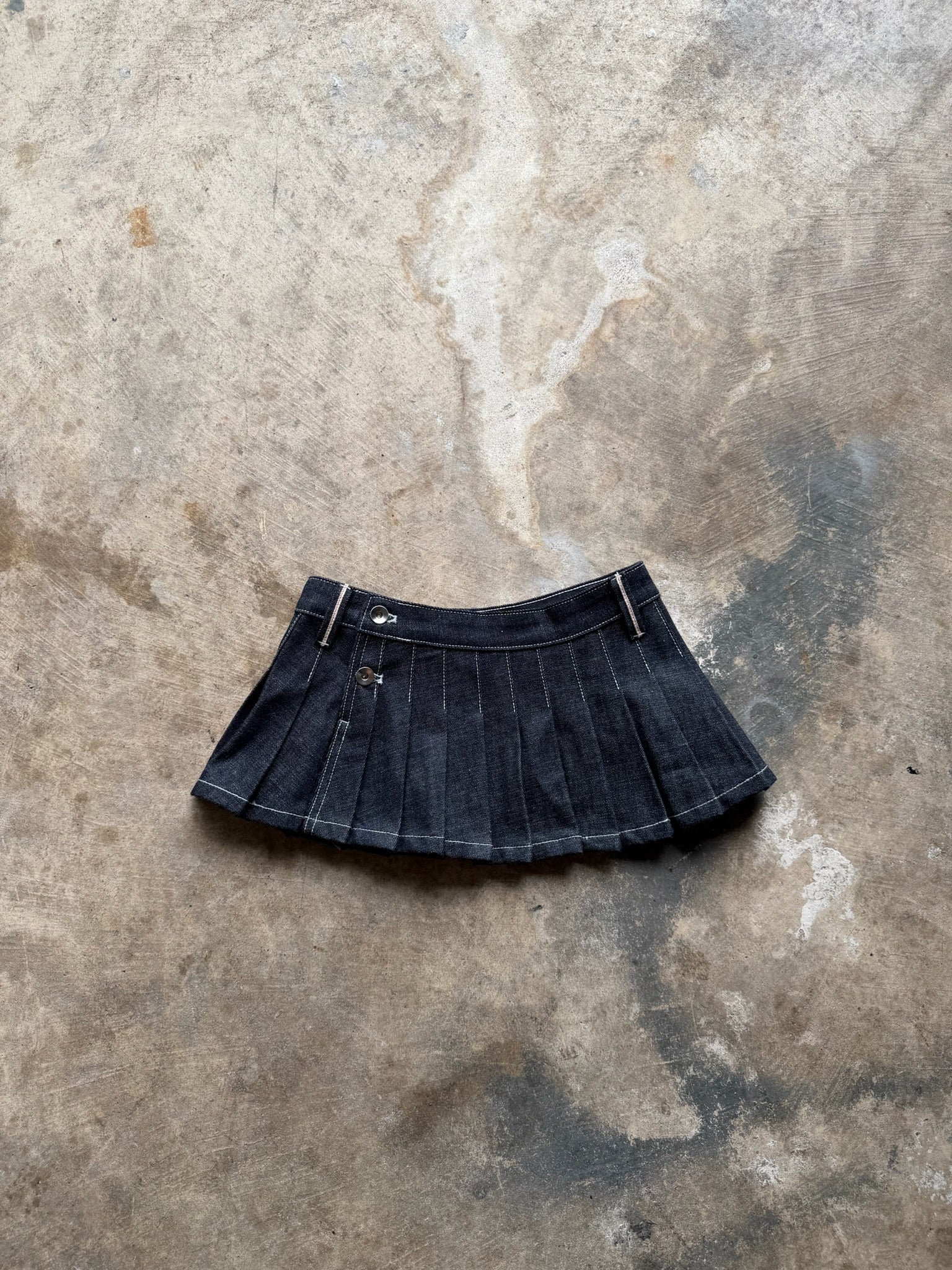 INDIGO SELVEDGE SKIRT