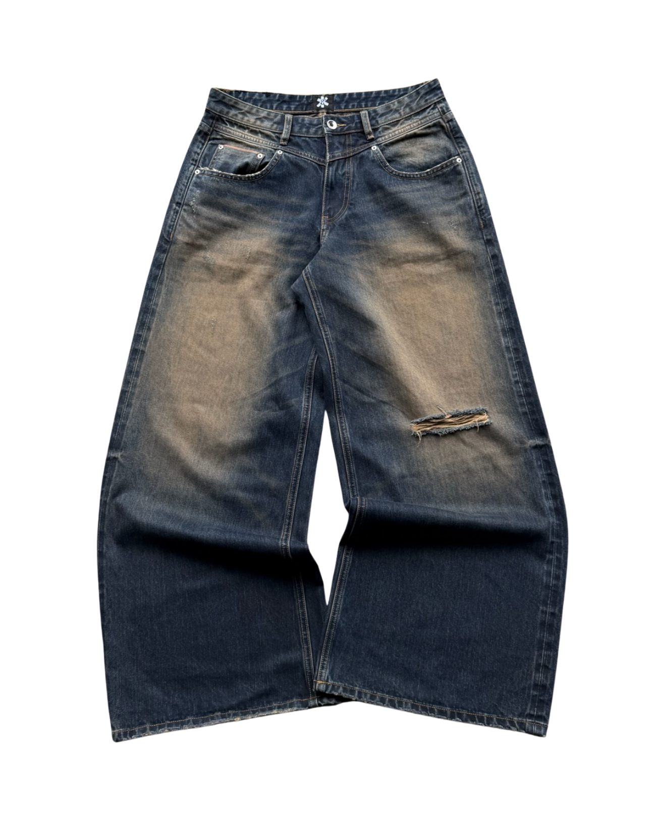 JAPANESE SELVEDGE DENIM 
(Distressed Mud)