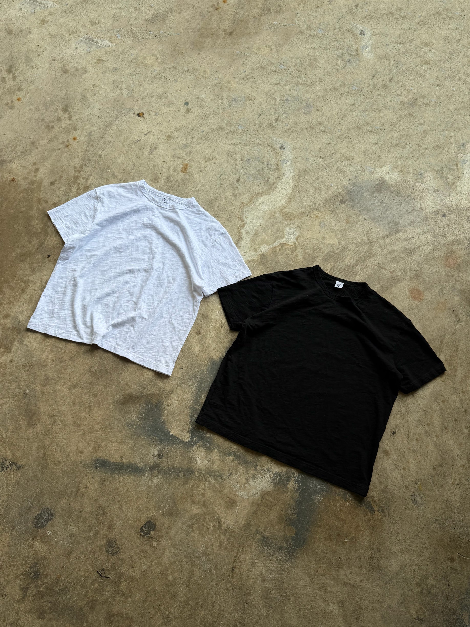 Black Slub Tee