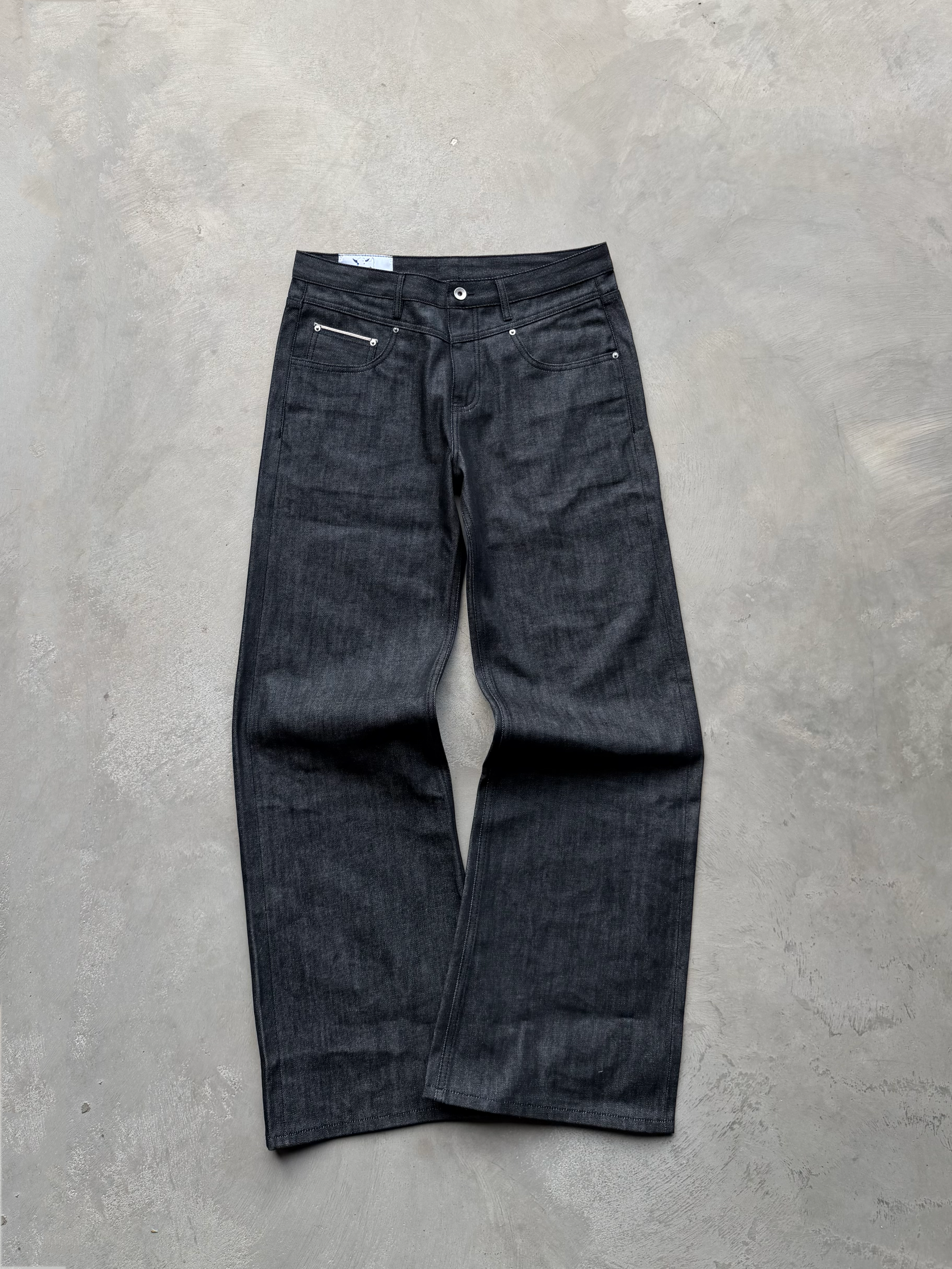 BOOTCUT JAPANESE SELVEDGE DENIM (CHARCOAL)